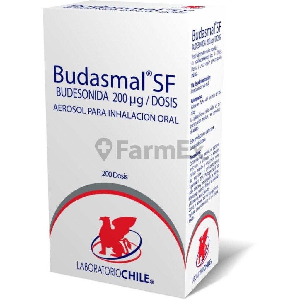 Budasmal SF 200 mcg. Inhalador x 200 Dosis LABORATORIO CHILE
